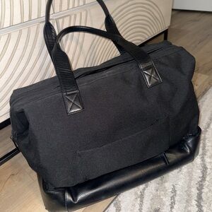 Stylish Black Beis Bag